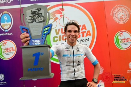 João Rossi se quedó con la tercera etapa de la Vuelta de Mendoza